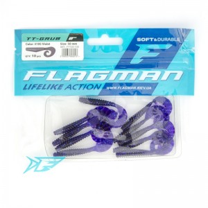 Твистер FLAGMAN TT-Grub 2'' #105 Violet