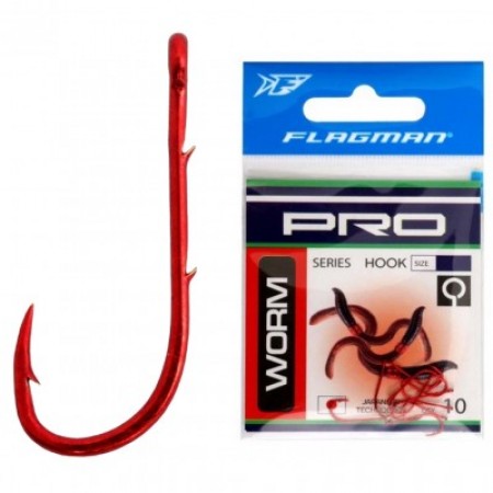 Крючки FLAGMAN Pro Worm №12 10шт