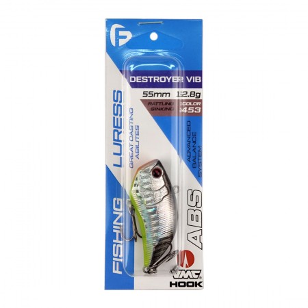 Воблер FLAGMAN Destroyer Vib 55S 55mm 12.8gr цвет 453