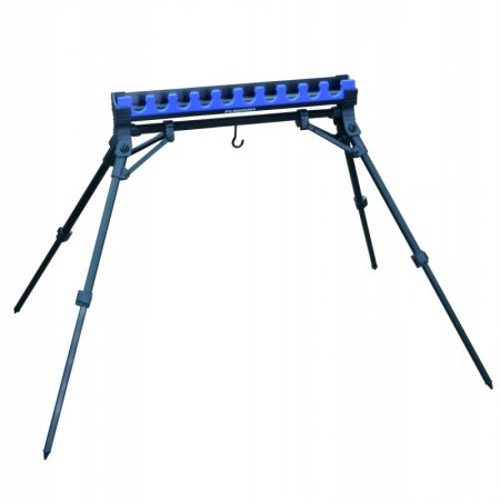 Гребенка на 10 удилищ FLAGMAN с защитой на 4 телескопических ножках