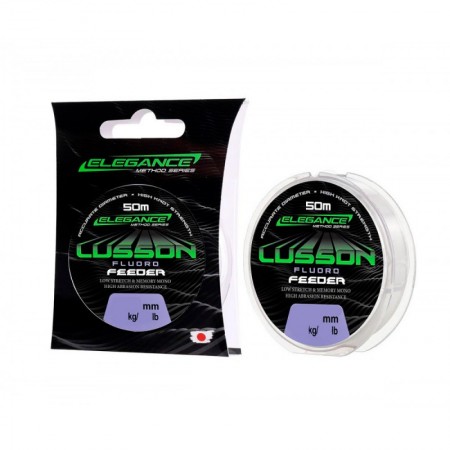 ELEGANCE METHOD Леска Lusson Fluoro 50м 0,25мм 6,21кг