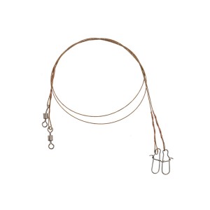 Поводок FLAGMAN X49 10кг 30см 2шт (уп10шт)