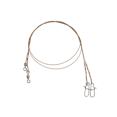 Поводок FLAGMAN X49 10кг 30см 2шт (уп10шт)