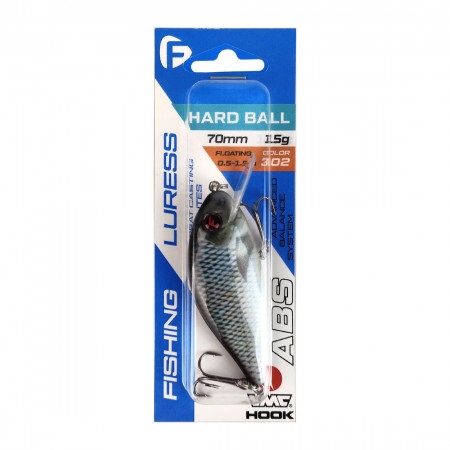 Воблер FLAGMAN Hard Ball 70F 0.5-1.5m цвет 302