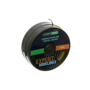 Поводковый без оболочки CARP PRO Gr. Brown Sinking 10LB 10M