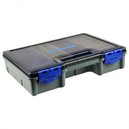 F-FISHING Коробка фидерная 351x250x80мм мульти отсеки