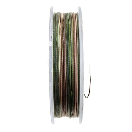Шок-лидер CARP PRO Diamond Shock Braid PE X8 коричневый 30lb 25м 0,20мм