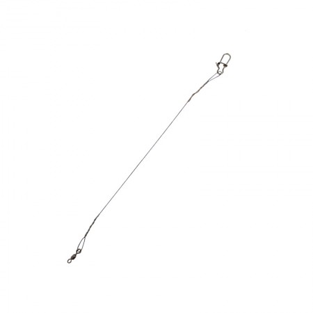 Поводок F-FISHING Titanium Wire 2,4кг 7см 0,15мм 2шт