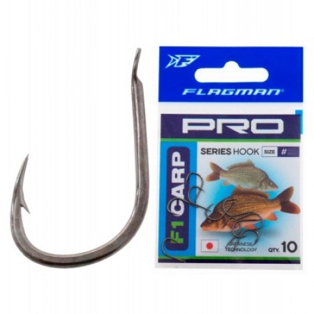 Крючки FLAGMAN F1 Pro Carp №10 10шт