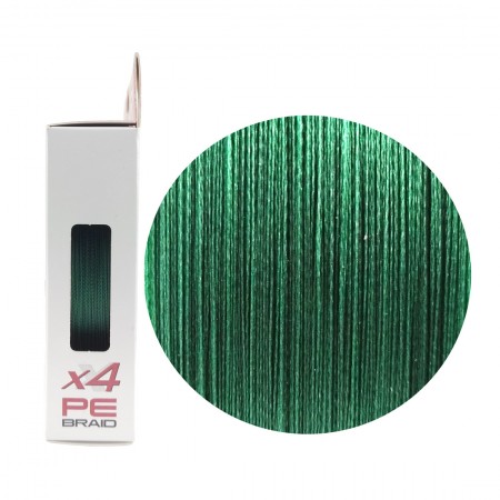 Шнур RUZZA X4 150м Moss Green 0,10мм 4,6кг/10lb Шнур RUZZA X4 150м Moss Green 0,10мм 4,6кг/10lb