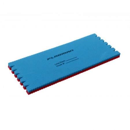 Мотовило FLAGMAN Eva Rig Blue/Red 15х6х0,8cm Мотовило FLAGMAN Eva Rig Blue/Red 15х6х0,8cm