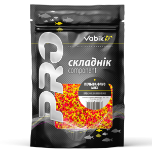Компонент прикормки рыболовной Vabik BIG PACK Печиво флуо микс 750г