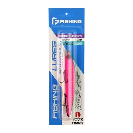 Воблер FLAGMAN Robber-Minnow 132MR-SF 23г цвет F103 Воблер FLAGMAN Robber-Minnow 132MR-SF 23г цвет F103
