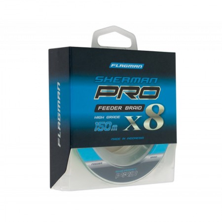Шнур FLAGMAN Sherman Pro Feeder Braid*8 150m 0,14mm