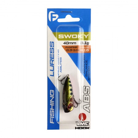 Воблер FLAGMAN Swoky 40F top water цвет 416