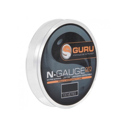 Леска GURU N-Gauge Pro 0,10мм 100м