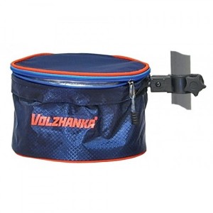 Ведро для прикормки с креплением Волжанка Pro Sport D36/25