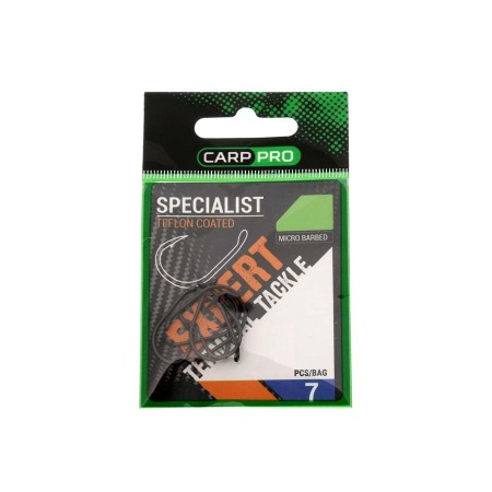 Крючки Карповые CARP PRO Specialist № 6 тефлоновое покрытие