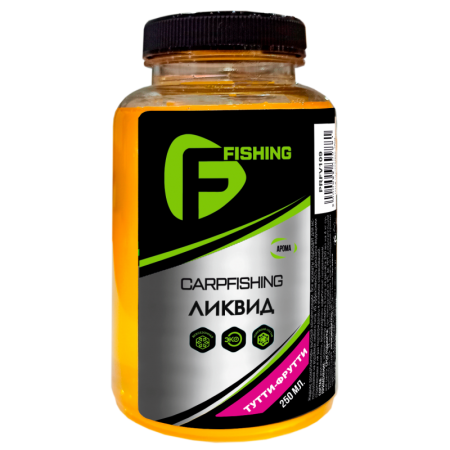 Ликвид F-FISHING CARP Тутти-Фрутти 250мл