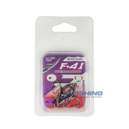 Тройник FLAGMAN Treble hook F41 №10 5шт