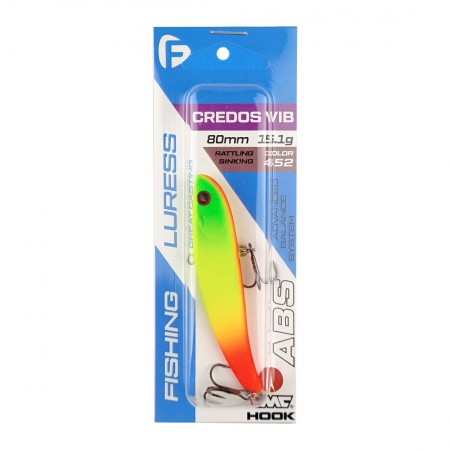 Воблер FLAGMAN Credos Vib 80S 80mm 15.1gr цвет 452 Воблер FLAGMAN Credos Vib 80S 80mm 15.1gr цвет 452