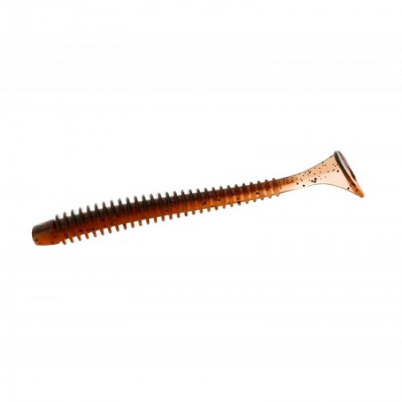 Виброхвост FLAGMAN Mystic Fish 4'' #1302 Black/Orange