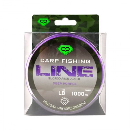 Леска CARP PRO LINE Fluorocarbon Coated Deep Purple 1000м 0,286мм