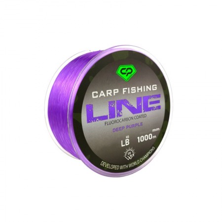 Леска CARP PRO LINE Fluorocarbon Coated Deep Purple 1000м 0,286мм