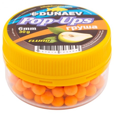 Бойлы DUNAEV POP-UP 6мм Груша (30г)