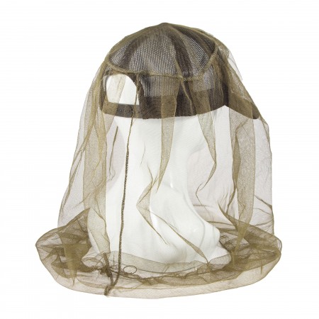 Накомарник СЛЕДОПЫТ на резиновой утяжке с фиксатором, зеленый/400/