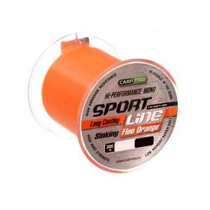 Леска CARP PRO Sport Line Fluo Orange 300M 0,265 mm