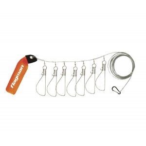 Набор куканов FLAGMAN на 7 застежек с поплавком