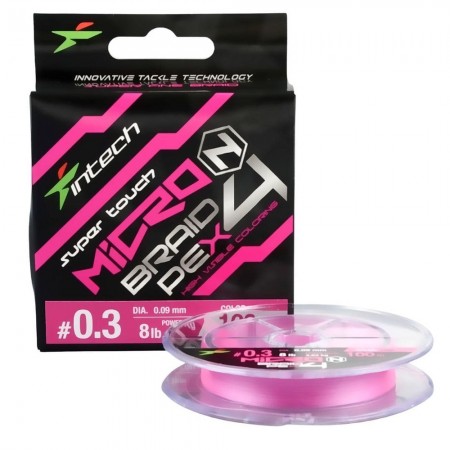Шнур плетеный Intech MicroN PE X-4 150m (0.3 (0,09mm/8lb / 3.63kg))