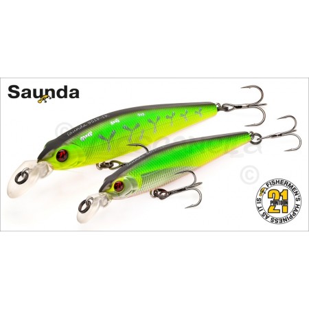 Воблер PONTOON 21 Saunda 95SP-SR, 95мм,  14,0гр. 0,8 - 1,2м ., № 417