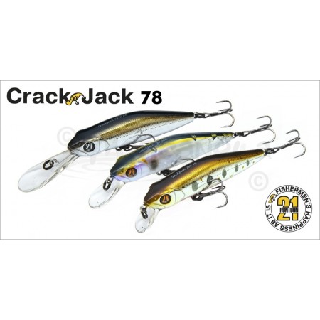 Воблер PONTOON 21 CrackJack 78SP-DR, 78мм 12.0гр. погруж. 2,0-2,5м цвет № R33 Воблер PONTOON 21 CrackJack 78SP-DR, 78мм 12.0гр. погруж. 2,0-2,5м цвет № R33