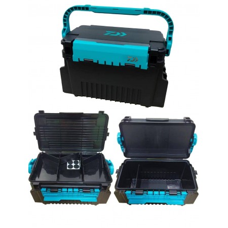 Ящик рыболовный Daiwa TACKLE BOX TB4000 BLACK/GREEN