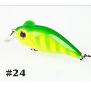 Воблер CULTIVA Demeta Shallow DS-48F 48мм 6,5г цвет 24 Floating