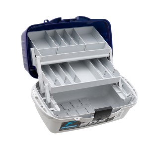 Ящик 2-х полочный F-FISHING съемные перегородки 400х195х210мм