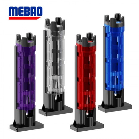 Стакан "ROD Stand" MEBAO для форелевого ящика под удилище (45*310 мм) (Синий)