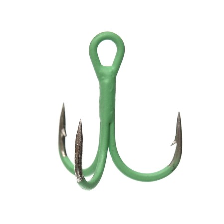 Тройник FLAGMAN Treble hook F36 Luminous Green №10 5шт