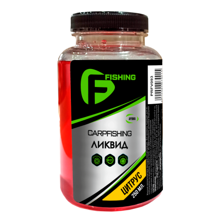 F-FISHING Ликвид CARP Цитрус 250мл 