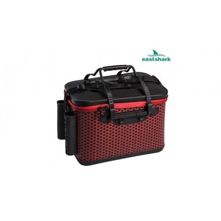 Ящик рыболовный EastShark с держателями удилищ РАЗМЕР М