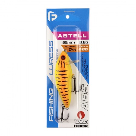 Воблер FLAGMAN Astell 65F top water цвет 486