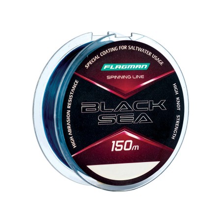 Леска FLAGMAN Black Sea Spinning Line 150m 0,22mm