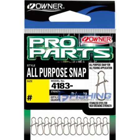 Застежка OWNER All Purpose Snap №1 12шт