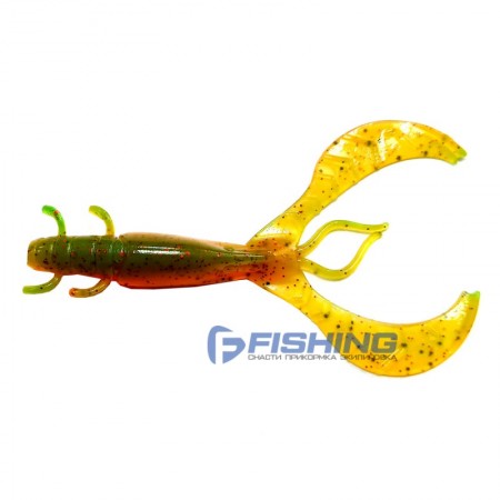 Рак FLAGMAN FL Craw 2,5" #0215 Orange / Chartreuse